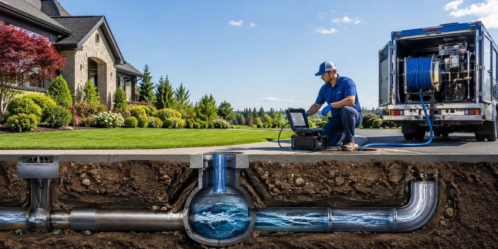 Drainage restoration information for Depauville, NY